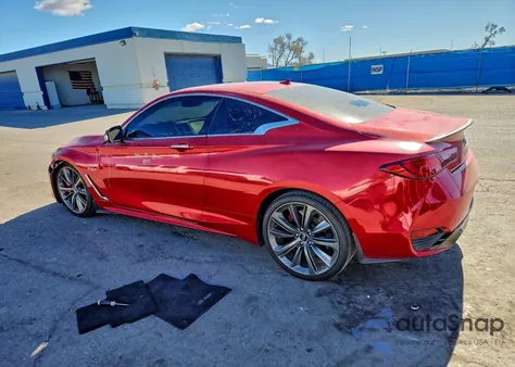 2019 Infiniti Q60 Red Sport 400 z USA, uszkodzony, nr VIN JN1FV7EK1KM360651